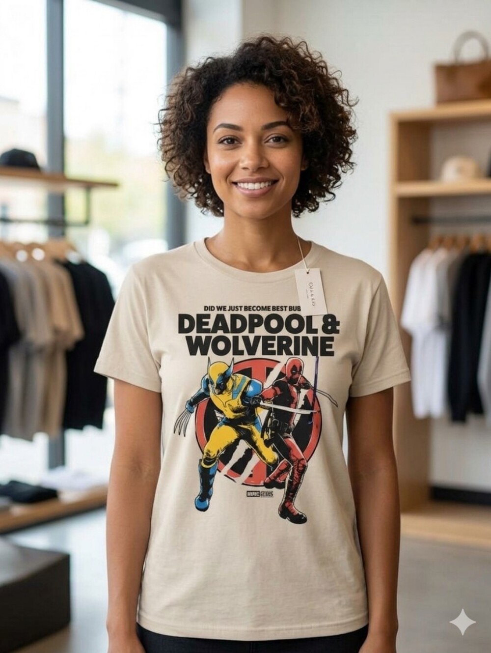 NWT Deadpool & Wolverine T Shirt Sz L